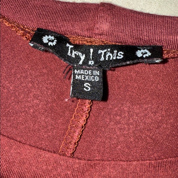 Try This Flowy Tank Top with Pockets – Size Small - Picture 3 of 3